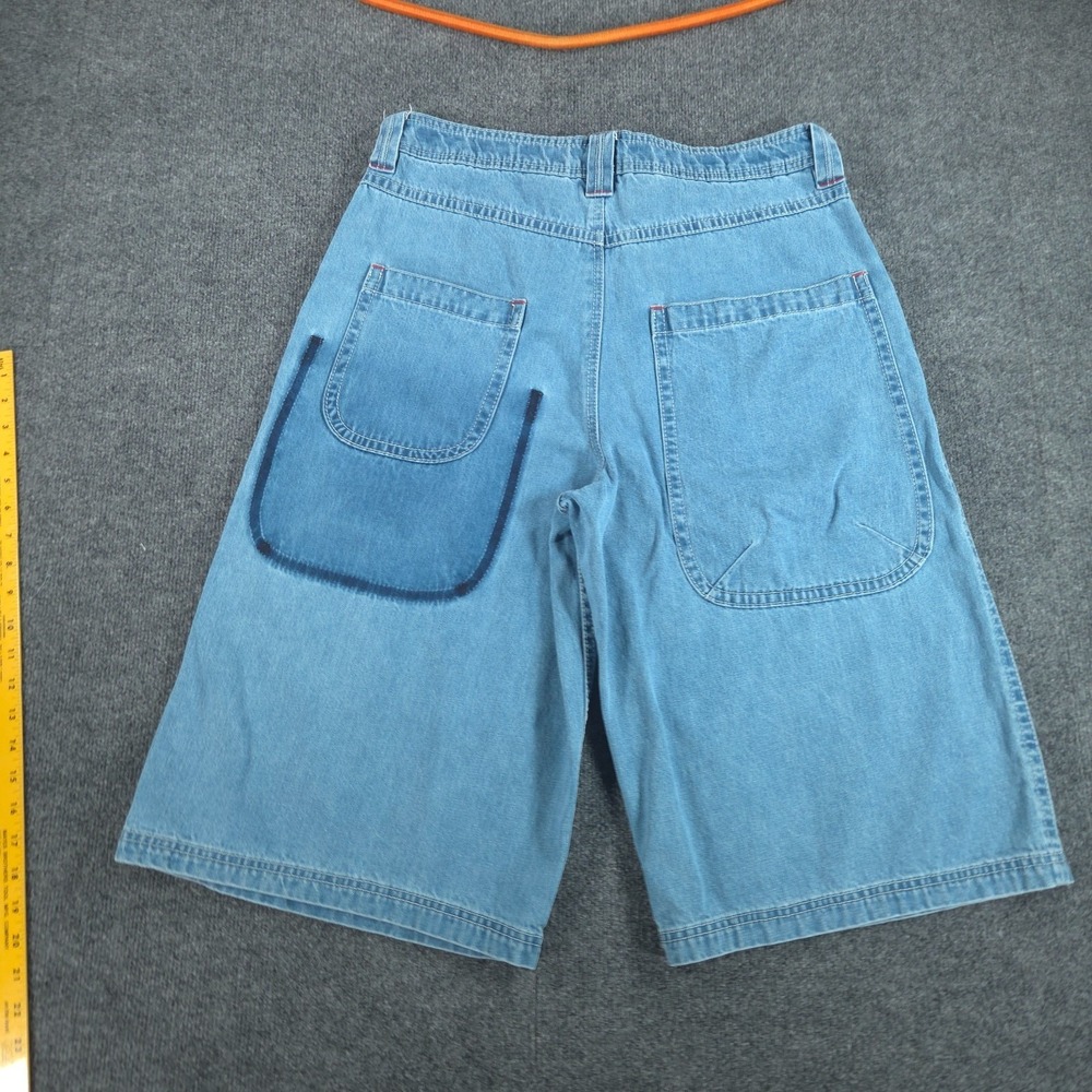 ALAB Denim Shorts Zumiez Skate Y2K Jorts Men's Size 32 (Measure 34) - Picture 4 of 13